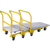800kg Rated Platform Trolley With Spring Loaded Deck
