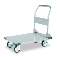 350kg Rated Stainless Steel Flat Bed Platform Trolley