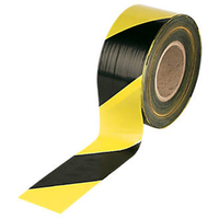 Safety Tape Yellow/Black Tape 500m