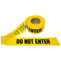 Safety Tape Red/White 'DO NOT ENTER' Tape