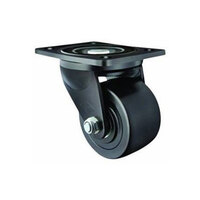 400kg Rated Low Profile Heavy Duty Castor - 75mm - Swivel Plate