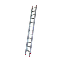 Indalex Aluminium Extension Ladder - 3.8m to 6.6m -135KG