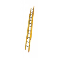 Indalex Fibreglass Extension Ladder - 2.8m to 4.3m - 135KG