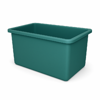 400L Rotomoulded Plastic Tank - GREEN