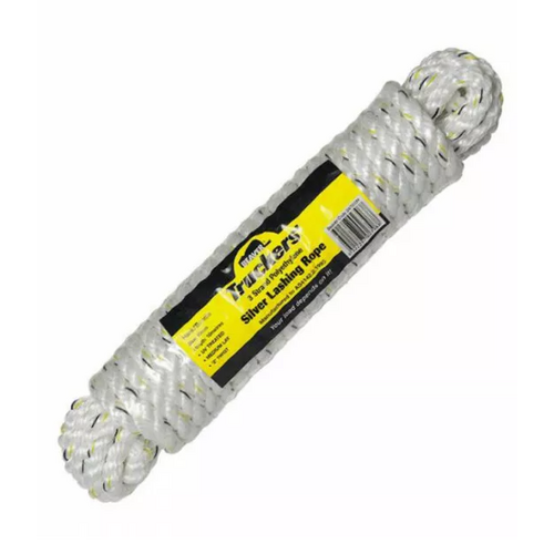 10mm Silver Polyethylene Rope - 10m Coil - PERTH ONLY 