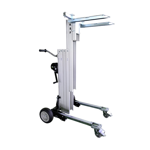 180KG Manual Material Lifter with Forks - 3 Meters
