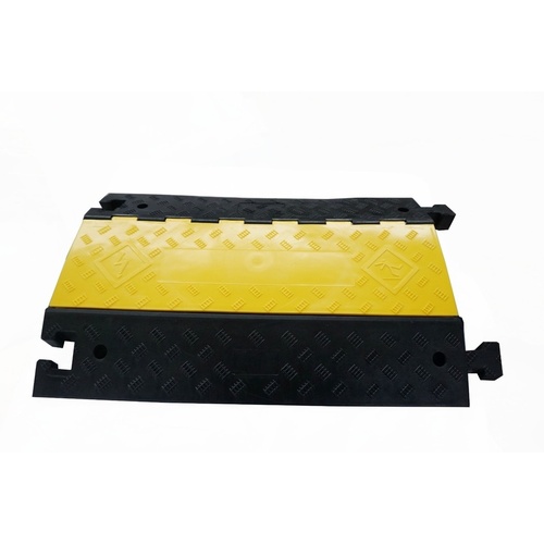 Cable Cover Surface Protection - 3 Channel - Rubber