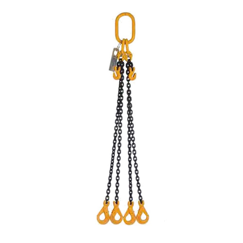 Four Legs Chain Slings 7mm - Made to Order - 1.0m