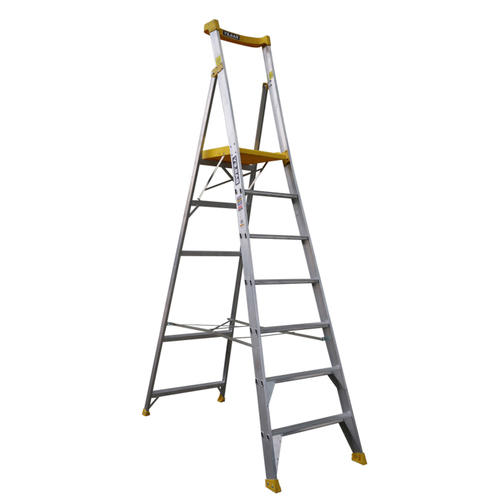 Bailey 170KG Punchlock PFS Professional Aluminium 7 Step Platform Ladder - 1.99m