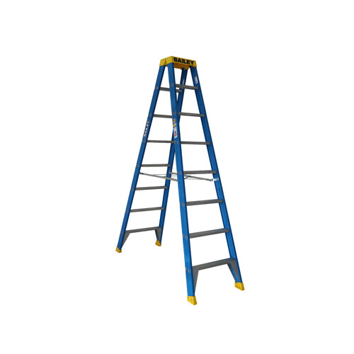 Bailey 150KG 8 Step RFDS Fibreglass Double Sided Ladder