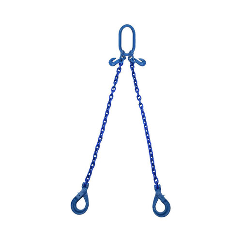 Grade 100 Two Leg Chain Sling 10mm - 4.0m