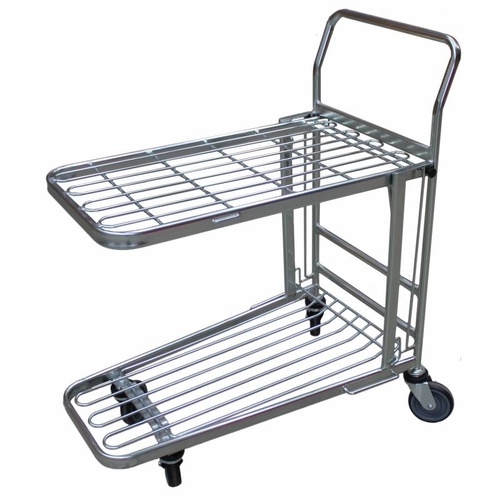 175kg Rated 2 Tier Nesting Platform Trolley