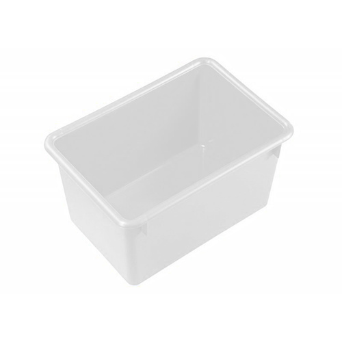 27L Plastic Crate Nesting  457 X 318 X 260mm - White