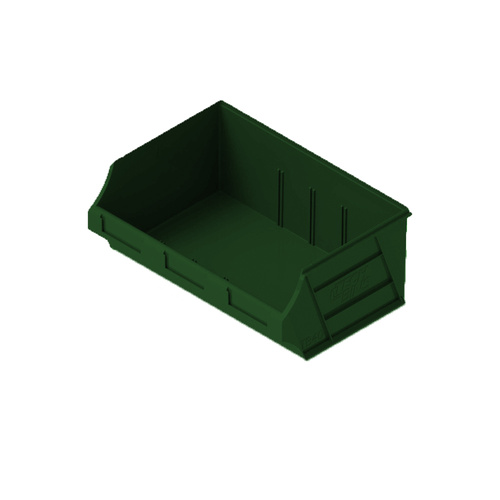 12L Plastic Microbin 410 X 280 X 165Mm IH1004 - Green