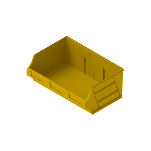 12L Plastic Microbin 410 X 280 X 165Mm IH1004 - Yellow