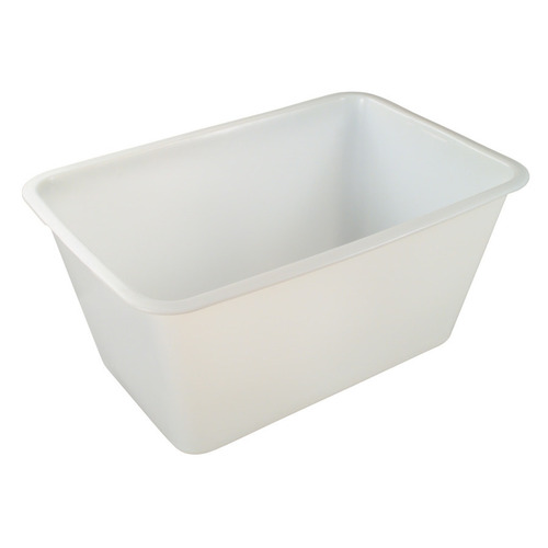 200L Plastic Nesting Tub - 990 x 660 x 470mm - White