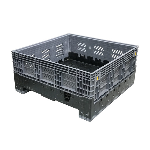 Plastic Vented Half Bin - 350KG Capacity