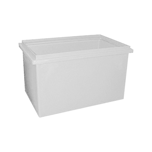 180L Plastic Poly Tank - 820 x 520 x 540mm - White [Delivery: VIC, NSW, QLD]