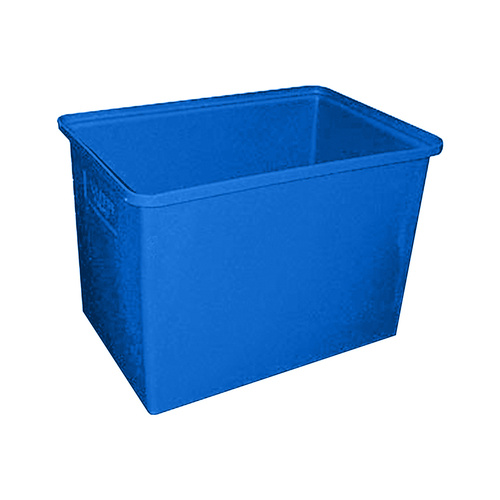 322L Plastic Poly Tank - 915 x 610 x 610mm - Blue [Delivery: VIC, NSW, QLD]