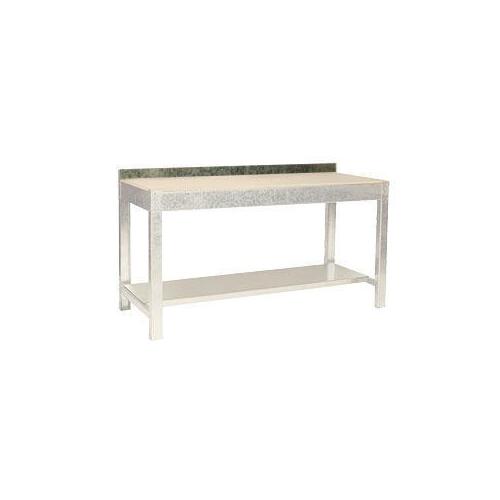 Steel Low Back for Workshop Mega Bench - 1800mm Length [Delivery: VIC, NSW, QLD]