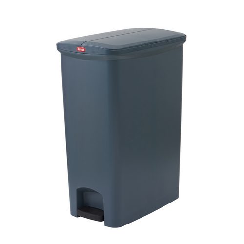 68 Litre Svelte Step-On Bin - Grey