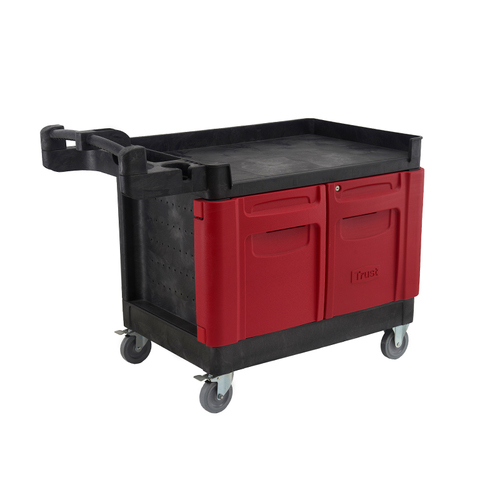 340kg Rated Bitbar Mobile Work Centre with 2 Door Cabinet - Sydney Only