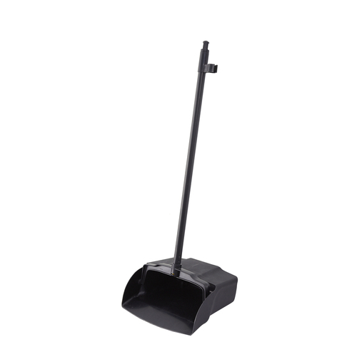 Predator Upright Dust Pan with Hook 32.3 x 13.9 x 95.8 cm - Black - Sydney Only