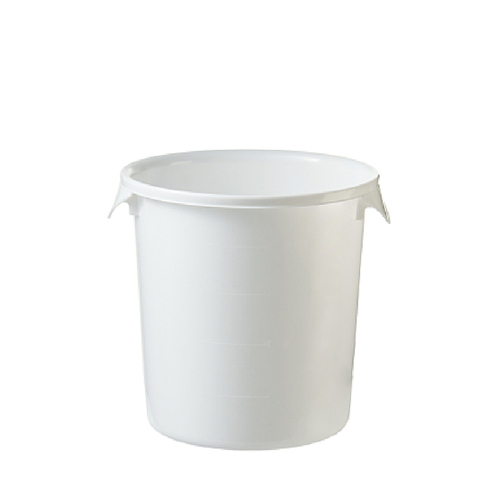 3.8Litre Round Storage Container - White