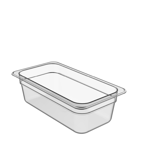 3.8Litre Cold Food Pan, 1/3 Size, PolyCarbonate, BPA-free