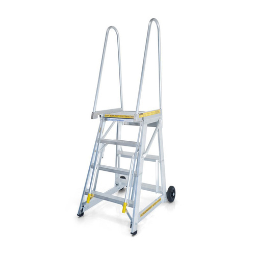 3 Steps Step-thru Access Mobile Work Platform Ladder