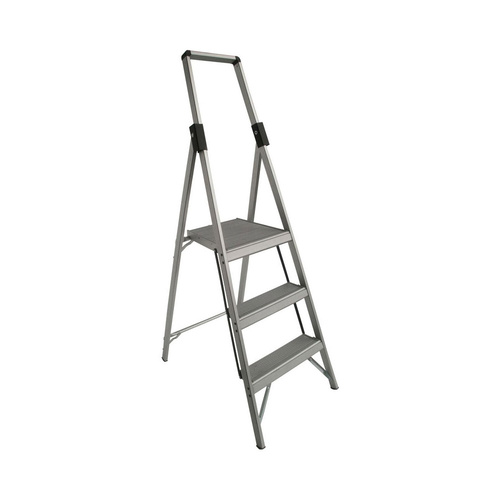 Indalex 120KG 3 Step Slimline Platform Ladder - 0.9m