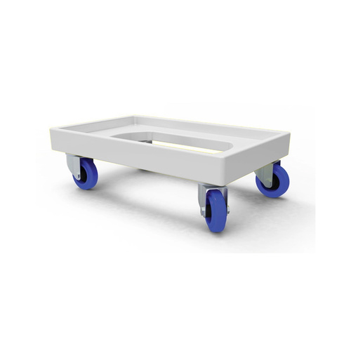 150kg Rated Plastic Dolly - White