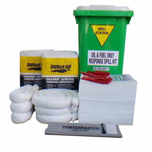 240 Litre Oil Fuel Spill Kit - AusSpill Quality Compliant
