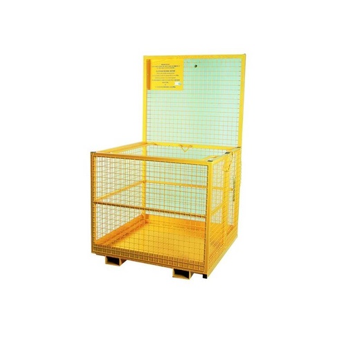 250KG Work Platform Safety Cage - Fit 2 People [Select Delivery Location: VIC, NSW, QLD]