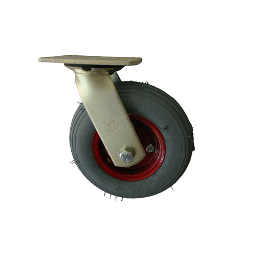 50kg Rated Y Series Semi Pneumatic Puncture Proof Castor - 200mm - Swivel